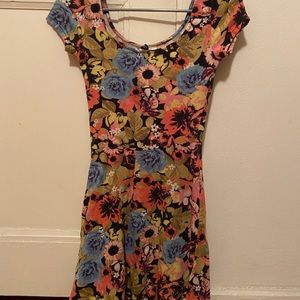 Size 2 floral print skater dress